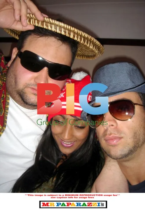 Big Brother's Nicky Maxwell with friends after party