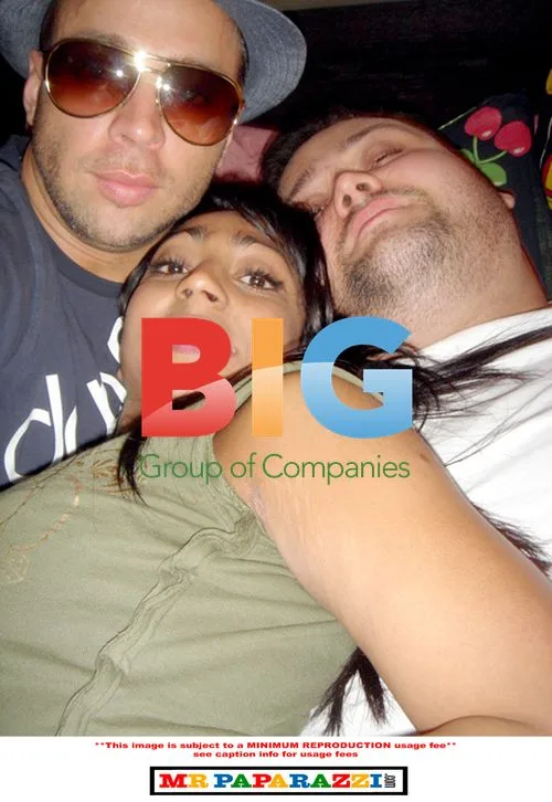 Big Brother's Nicky Maxwell with friends