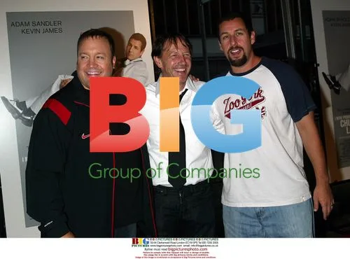 Kevin James, Dennis Dugan, and Adam Sandler at "I Now Pronounce You Chuck & Larry" screening