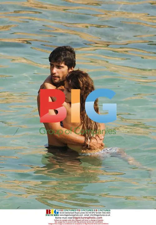 Monica Cruz on Ibiza Beach
