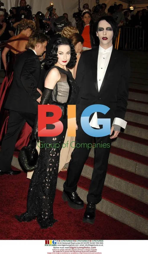 DITA VON TEESE and MARLYN MANSON at AngloMania Gala