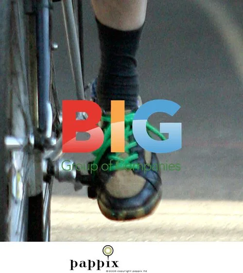 David Cameron Cycling Nonchalantly