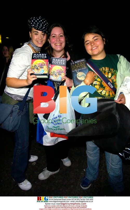 Harry Potter Book Release Attracts Fans