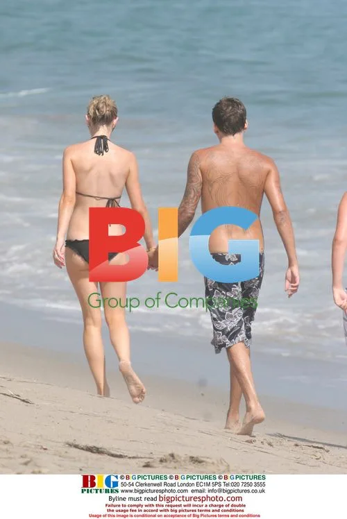 Kimberly and Sean Stewart at Malibu Beach