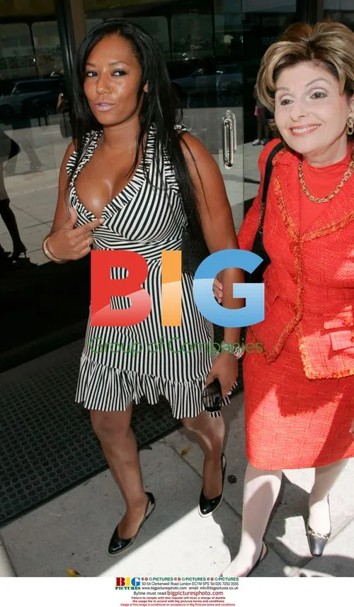 Mel B Meets Lawyer at Mr. Chow