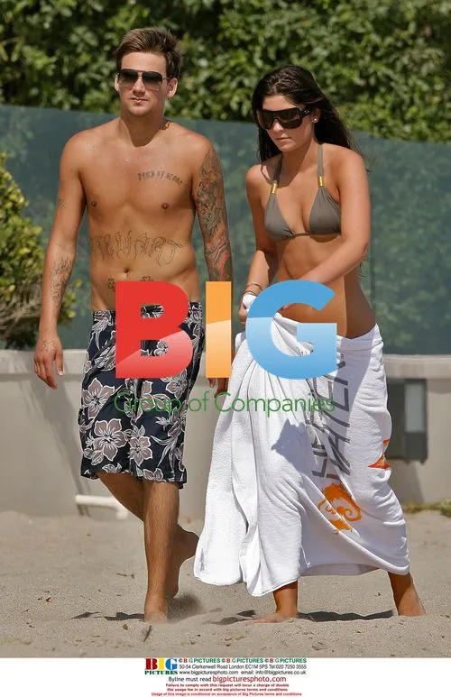 Kimberly and Sean Stewart at the beach