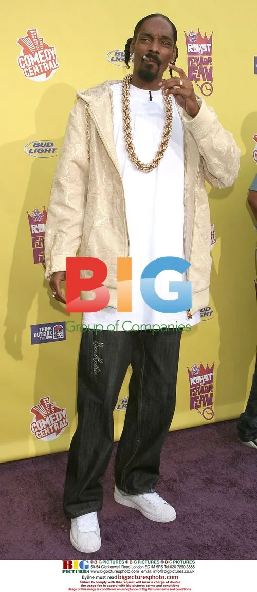 Rapper Snoop Dogg at Comedy Central's Roast