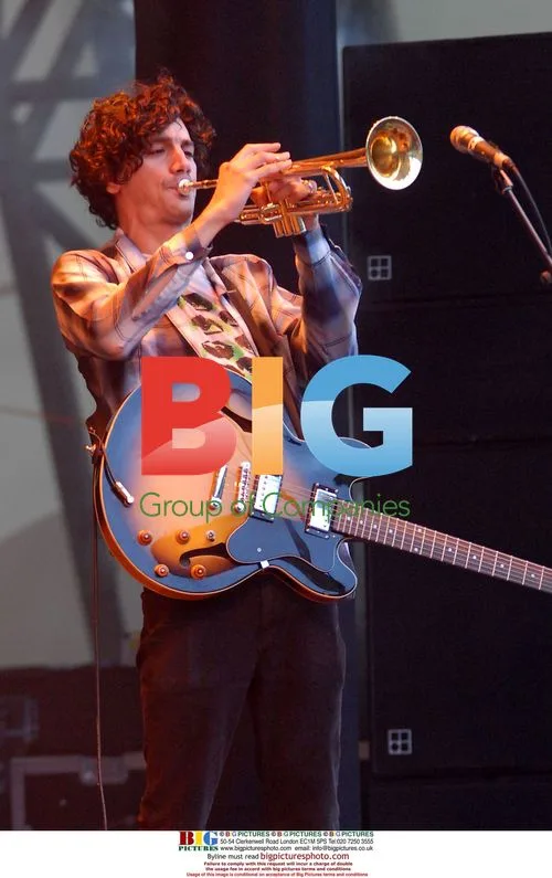 Anthony Rossomando of Dirty Pretty Things performs with Pet Shop Boys