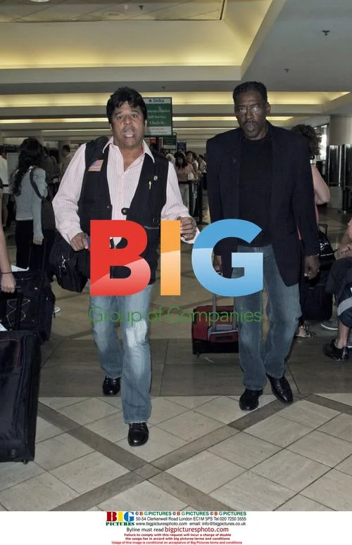 Celebrities at LAX with Eric Estrada