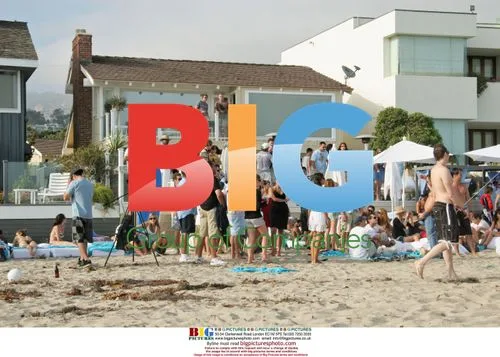 Celebrities at Polaroid Beach House