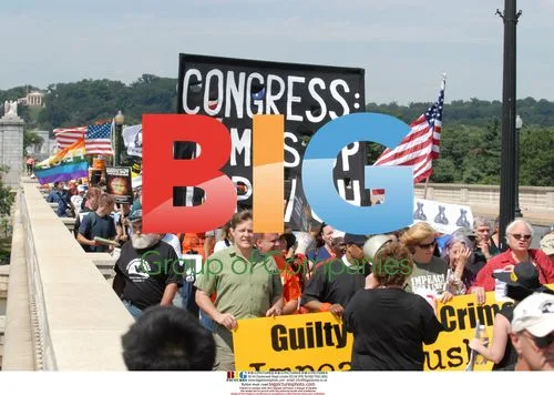 Protesters March for Impeachment