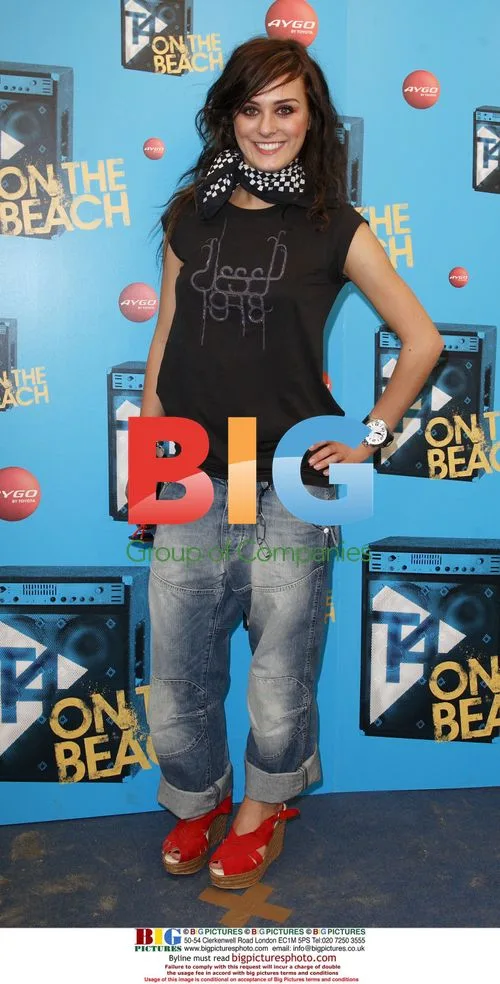 Loui Batley backstage at T4 on the Beach