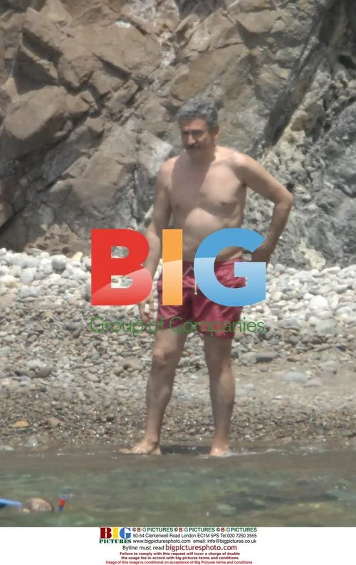 Italian FM Massimo D'Alema on Ponza holiday