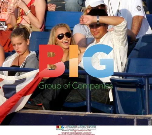Hayden Panettiere and Stephen Colletti at Baseball Game