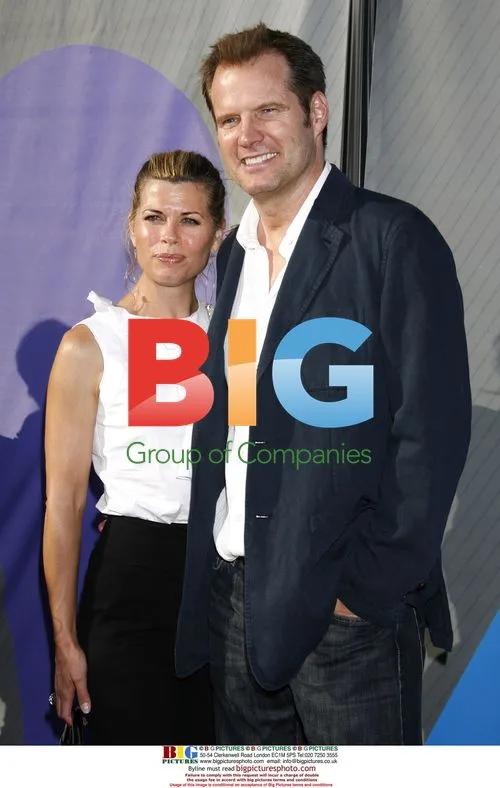 Beth Toussaint Coleman and Jack Coleman at NBC TCA Party