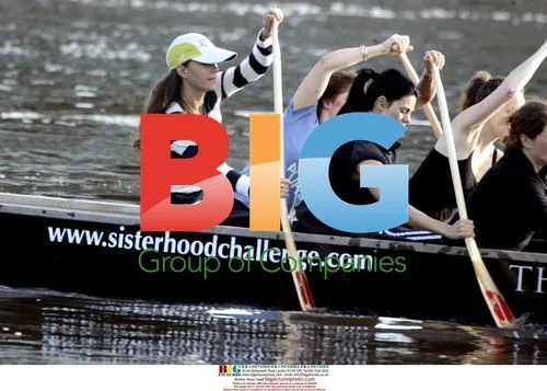 Kate Middleton trains for Dragonboat event