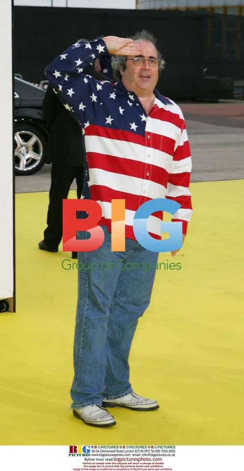 Danny Baker at The Simpsons Movie premiere