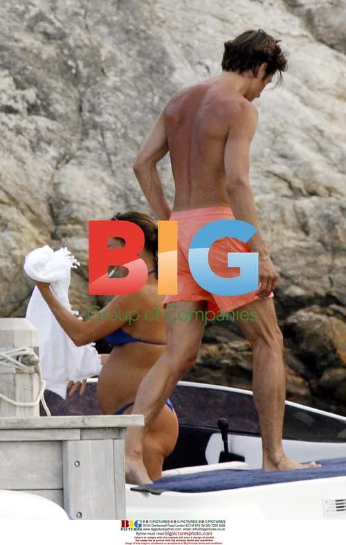 Heiress Fiona Swarovski on holiday with husband in Italy