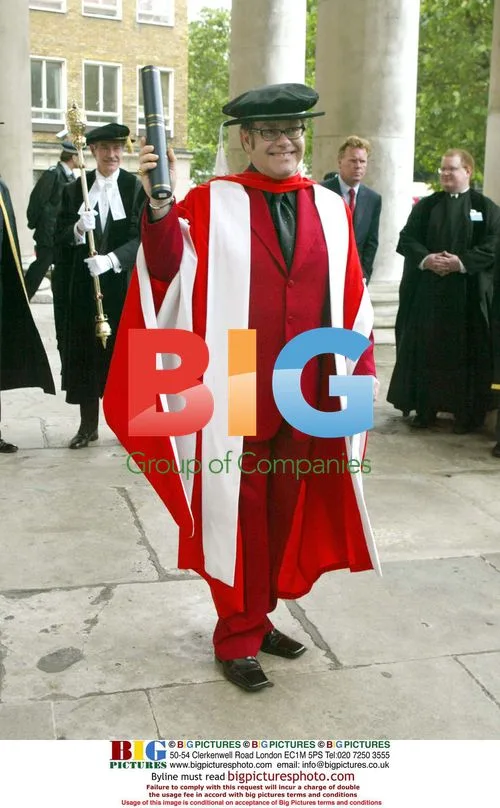 Elton John receives honorary doctorate