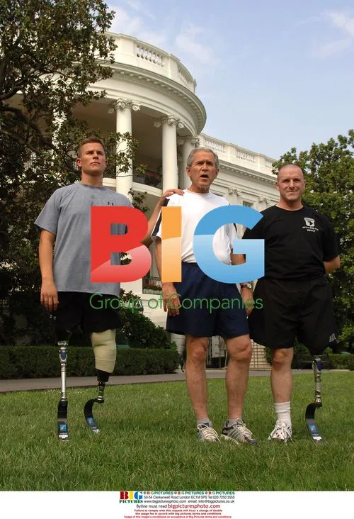 Bush Runs with Wounded Warriors