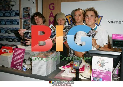 Boy band McFly launch Pokemon games