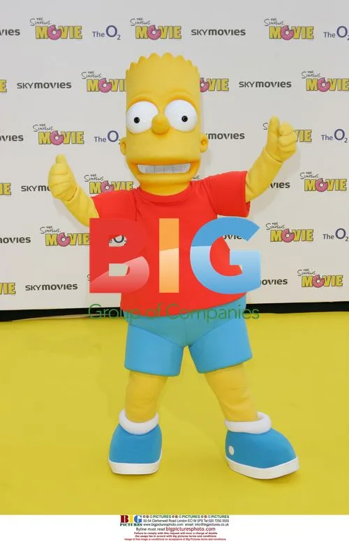 Actors Bart at The Simpsons Movie Premiere