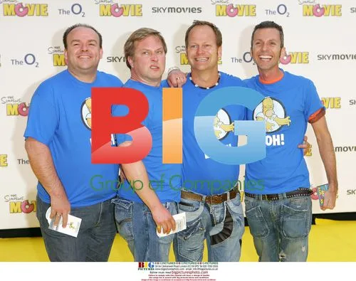 4 Poofs and a Piano at The Simpsons Movie Premiere