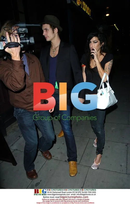 Amy Winehouse Leaves ICA Gig