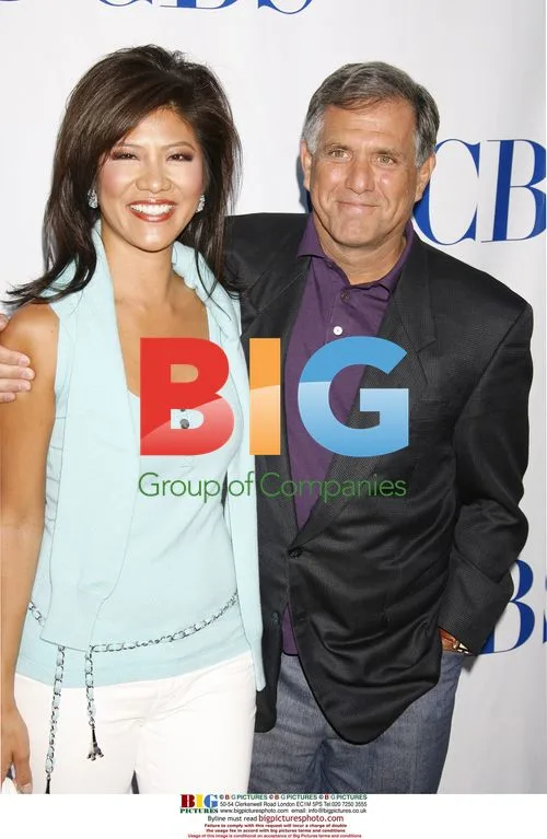 Julie Chen and Les Moonves at CBS Party 2007