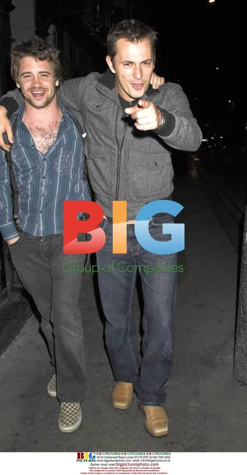 Blair McDonough night out in London