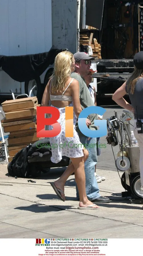 Kate Hudson Filming 'Cutlas' Short Film