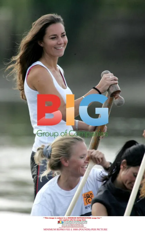 Kate Middleton trains for Dragon Boat event