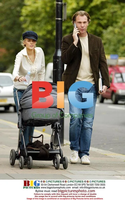 Donna Air and Damien Aspinall on Sloane Street