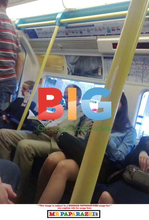 Ken Livingstone Seen on Tube Reading 'The Rise of Boris Johnson'