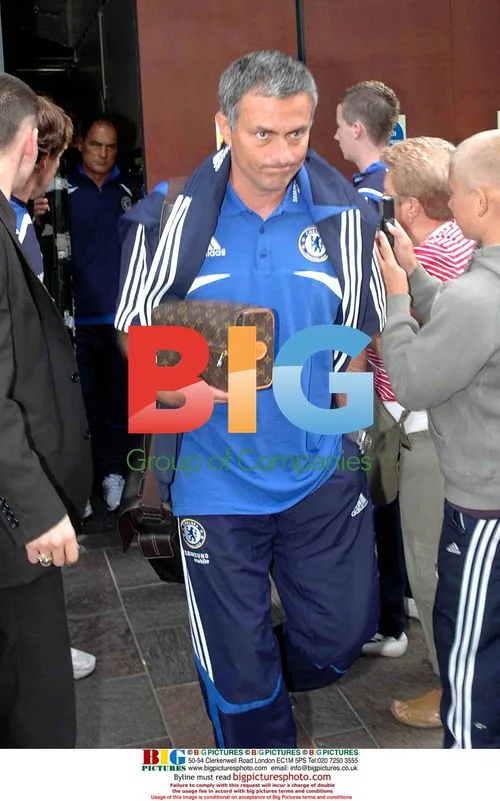 Jose Mourinho Leaves Hotel Before Rangers Match