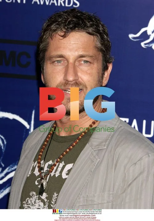 Gerald Butler and Angela Uyeda at Taurus Stunt Awards
