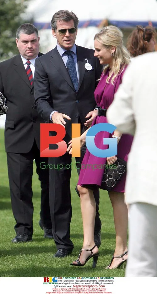 Diane Kruger and Pierce Brosnan at Rock The Polo
