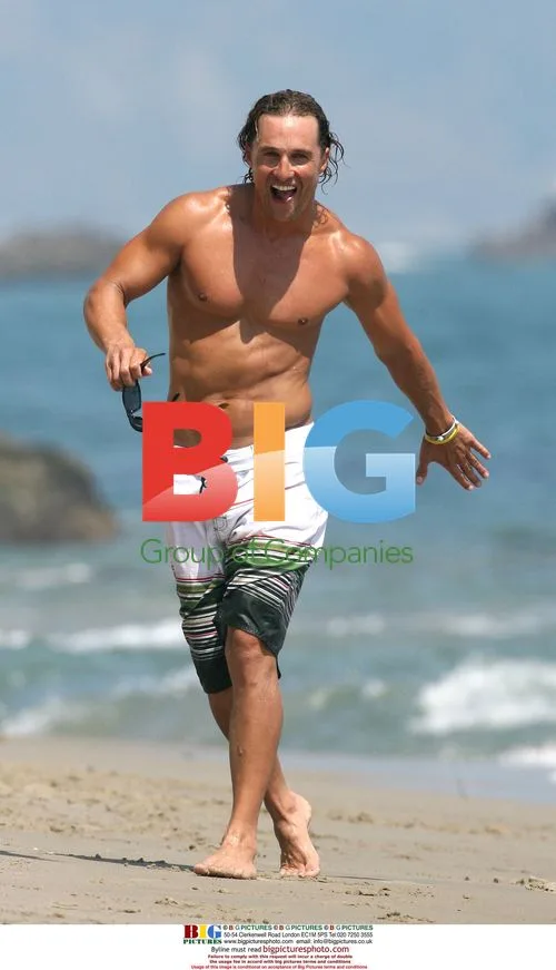 Matthew McConaughey at Malibu Beach
