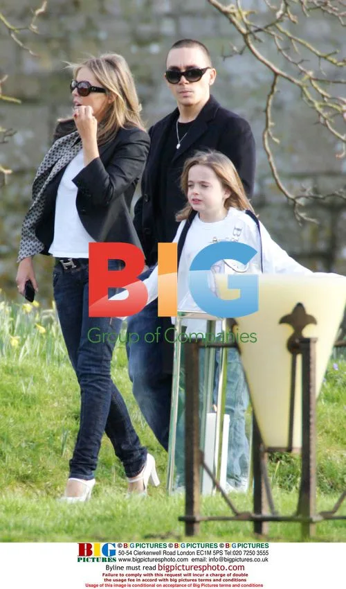 Patsy Kensit at Liz Hurley's Wedding