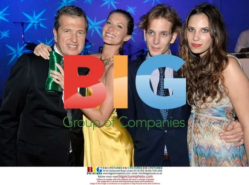 Prince Andrea Casiraghi and Tatiana Santo Domingo at party