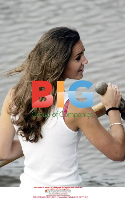 Kate Middleton training for Dragon Boat event
