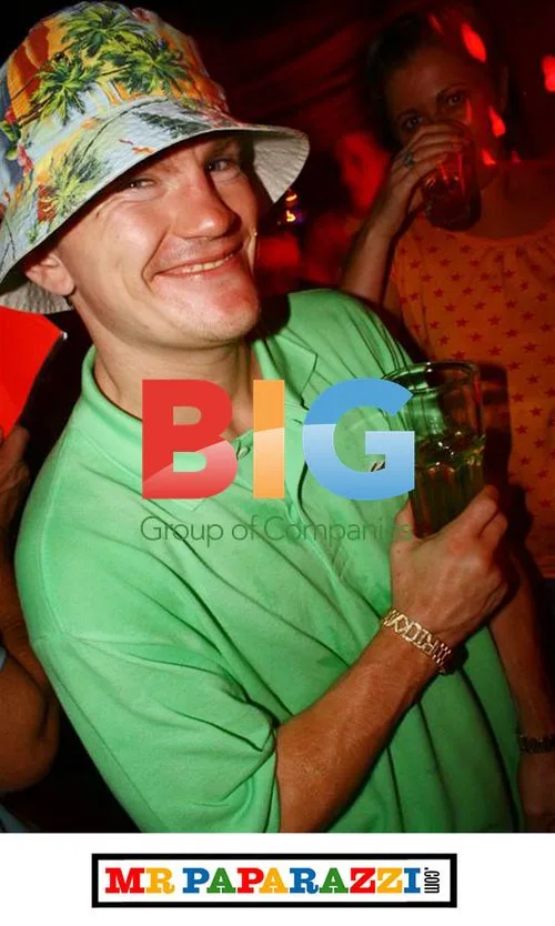 Ricky Hatton at Tramps Nightclub in Tenerife