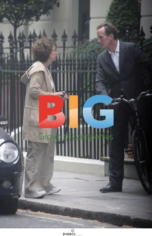 Martha Greene, Cherie Blair's friend, seen outside Blair home