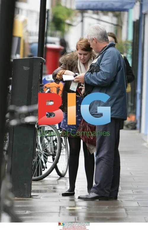 Princess Beatrice out in London