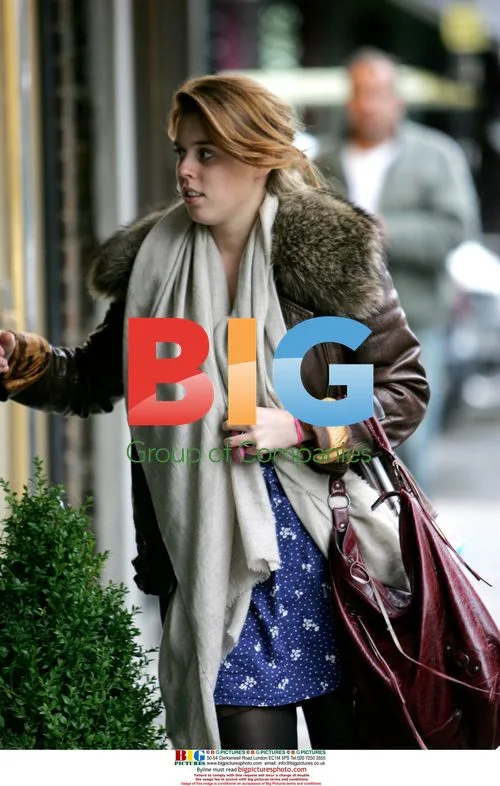 Princess Beatrice out in London