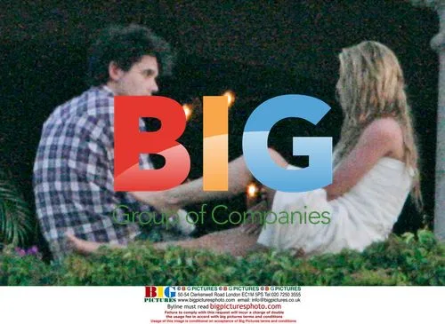 Jessica Simpson and John Mayer in Mexico