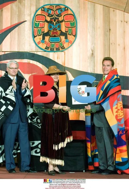 Schwarzenegger Welcomed by First Nations in Vancouver
