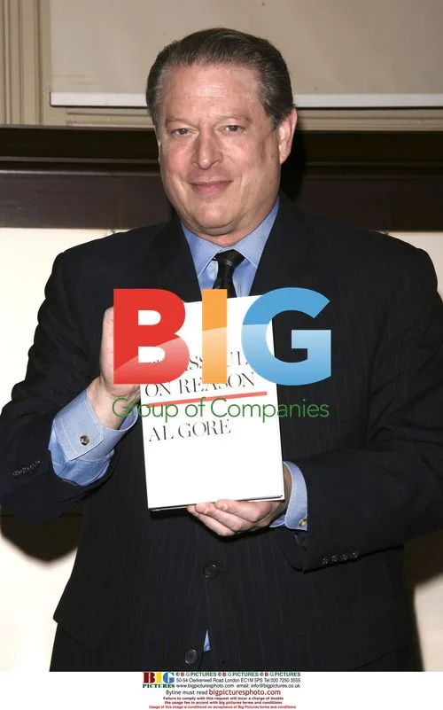 Al Gore gives speech and book signing
