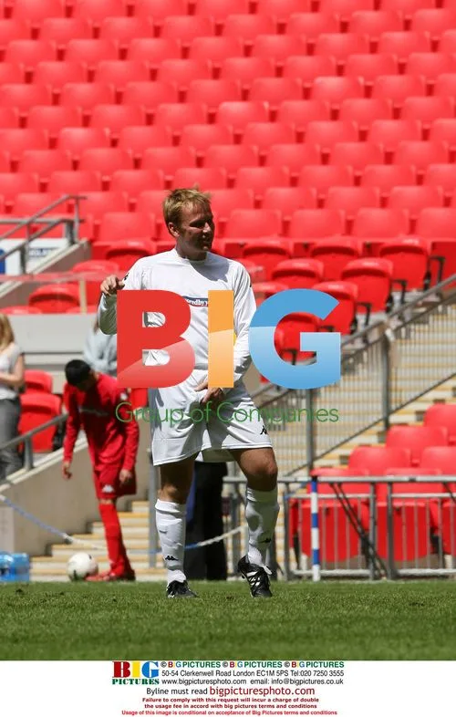 Soap Opera Stars Play Charity Football Match