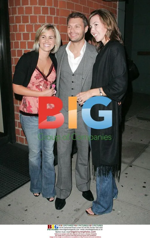 Ryan Seacrest Dining with Date